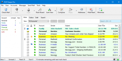 POP Peeper – Freemium Email Notifier for Windows | Wilders Security Forums