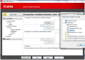 can avira be set to not scan usb when inserted | Wilders Security Forums