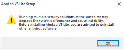 Ahnlab V3 Lite - Free South Korean Antivirus | Wilders Security Forums